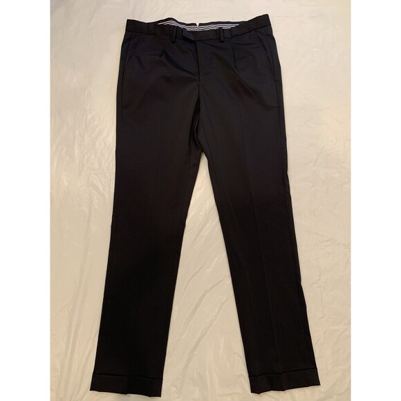 Murano Other - Murano Evan Fit Men's Navy Cuffed Dress Pants 36x32